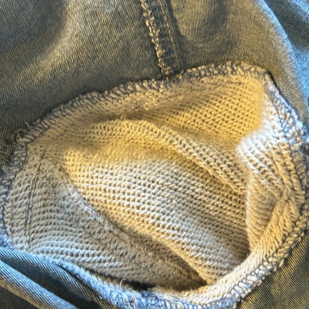 No Blue Los Angeles Faux Knit Hooded Jacket – Size Small - Picture 11 of 13